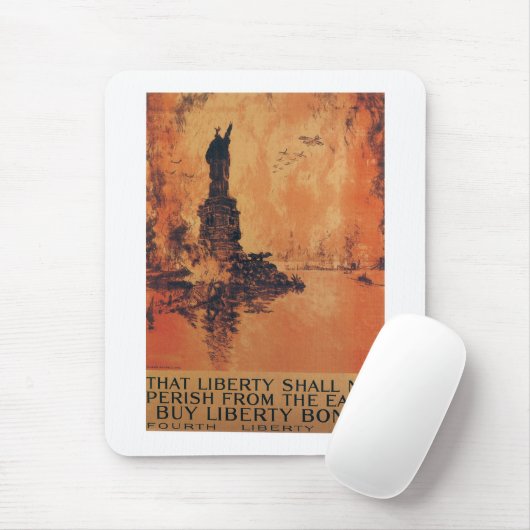 Diese Freiheit darf nicht von der Erde verschwinde Mousepad (Mit Mouse)