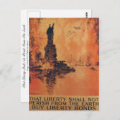 Diese Freiheit darf nicht von der Erde verschwinde Postkarte (Vorne/Hinten)
