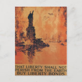 Diese Freiheit darf nicht von der Erde verschwinde Postkarte (Vorderseite)