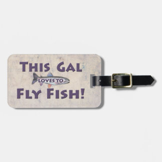 Diese Gallonen-Lieben, Fische zu fliegen! Gepäckanhänger