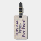 Diese Gallonen-Lieben, Fische zu fliegen! Gepäckanhänger (Vorderseite vertikal)