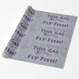 Diese Gallonen-Lieben, Fische zu fliegen! Geschenkpapier