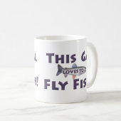 Diese Gallonen-Lieben, Fische zu fliegen! Kaffeetasse (VorderseiteRechts)