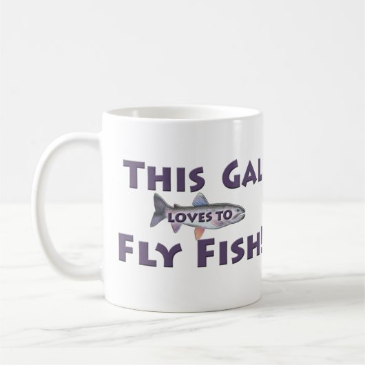 Diese Gallonen-Lieben, Fische zu fliegen! Kaffeetasse (Links)