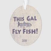Diese Gallonen-Lieben, Fische zu fliegen! Ornament (Vorderseite)