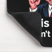 Diese Ggy Wird Nicht Still Lustige Litische Parodi Mousepad (Ecke)