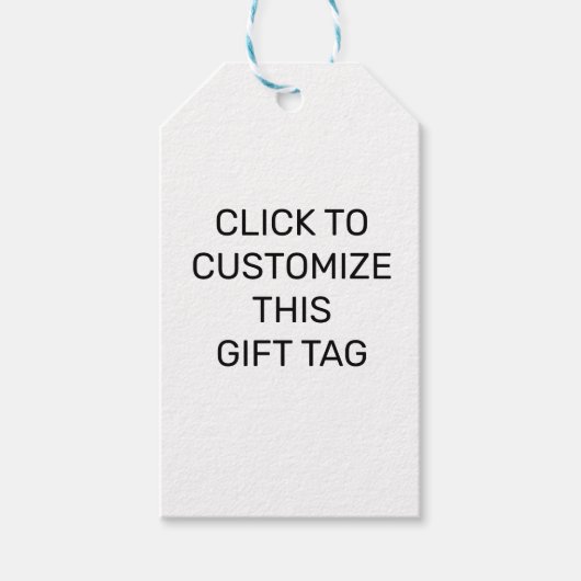 DIESE GIFT-TAG ZURÜCKSTELLEN GESCHENKANHÄNGER (Vorderseite)