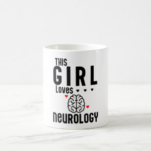 Diese Girl-Liebe Neurologie Kaffeetasse