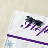 Diese Girl-Lieben Abbildung Skaten Strandtuch (Beispiel)