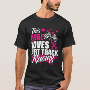 Diese Girl-Lieben trort Track Racer Lover Funn T-Shirt