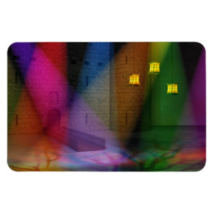 Diese großartige Bühne von dummen flexiblen Magnet