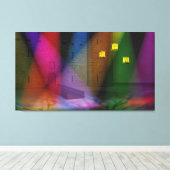 Diese großartige Bühne von Fools Canvas Print Leinwanddruck (Insitu (Holzboden))