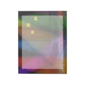 Diese großartige Bühne von Narren Notepad Notizblock (Rotiert)