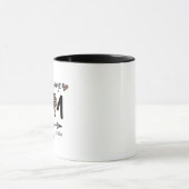 Diese großartige Mutter Leopard Mama Ära Kunstwerk Tasse (Zentrum)