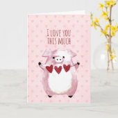 Diese große Liebe Karte (Gelbe Blume)