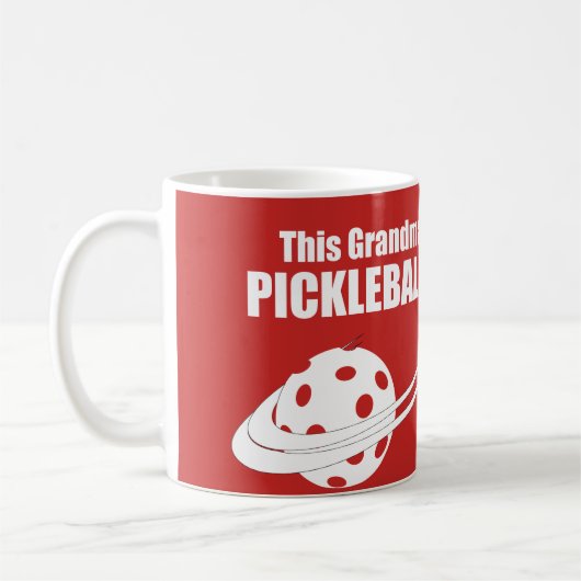 Diese Großmutter Pickleballs Tasse (Links)