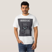 diese Hackerkatze T-Shirt (Vorne ganz)