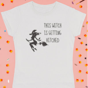 Diese Hexe bekam Halloween Bachelorette T-Shirt