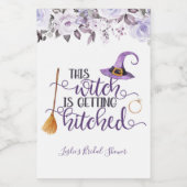 Diese Hexe bekommt das Mini-Weinetikett Weinetikett (Einzelnes Label)