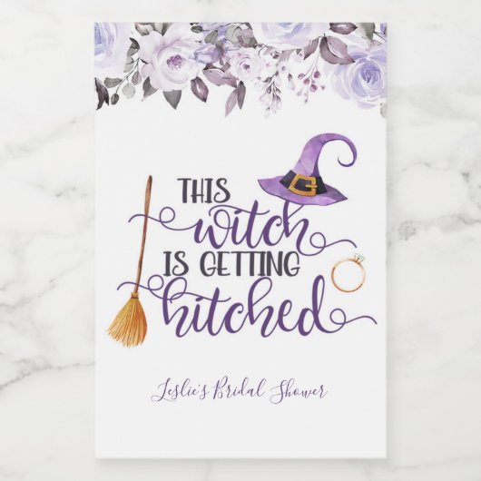 Diese Hexe bekommt das Mini-Weinetikett Weinetikett (Einzelnes Label)