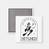 Diese Hexe bekommt gotische Braut Bachelo Magnet (Vorderseite/Rückseite)