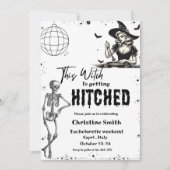 Diese Hexe bekommt HitchedBachelorette Weekend Einladung (Vorderseite)