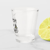 Diese Hexe bekommt scharfe Schuss-Gläser Schnapsglas (Rechts)