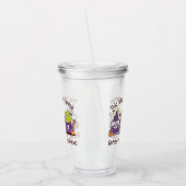 Diese Hexe braucht Kaffee Acryltrinkbecher (Links)