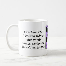 Diese Hexe braucht Kaffee! Kaffeesüchtige Cup/Tass Kaffeetasse