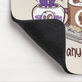 Diese Hexe braucht Kaffee Mousepad (Ecke)