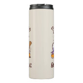 Diese Hexe braucht Kaffee Thermosbecher (Rückseite)