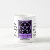 Diese Hexe braucht Schokolade! Chocoholics Cup/Tas Kaffeetasse (Mittel)