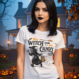 Diese Hexe hat meine Süßigkeiten Frauen genommen T-Shirt