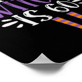 Diese Hexe ist das sechzigste lustige Halloween Ge Poster (Ecke)