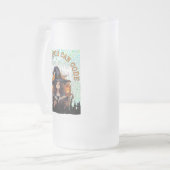 Diese Hexe kann kodieren Mattglas Bierglas (Vorderseite Links)