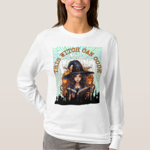 Diese Hexe kann kodieren T-Shirt