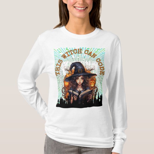 Diese Hexe kann kodieren T-Shirt (Vorderseite)