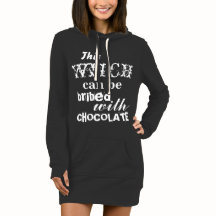 diese Hexe kann mit Schokolade niedliches Sayin be