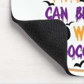 Diese Hexe kann mit SchokoladenHalloween bestochen Mousepad (Ecke)