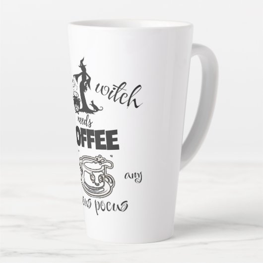 Diese Hexe Latte Tasse (Rechte Ecke)