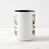 Diese Hexe nahm mir die Bonbontypografie Tasse (Zentrum)