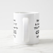 Diese Hexe Will Kaffee JUMBO Pagan Tasse Tasse (Rückseite)