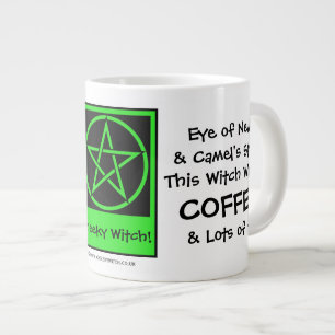 Diese Hexe Will Kaffee JUMBO Pagan-weiße Tasse Tas