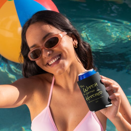 Diese Hexe wird angeheftet Dosenkühler