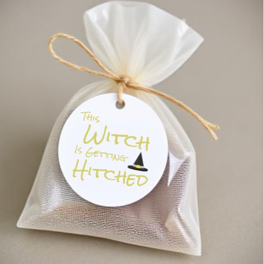 Diese Hexe wird angeheftet Geschenkanhänger