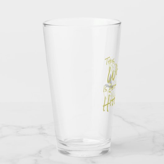 Diese Hexe wird angeheftet Glas (Rechts)