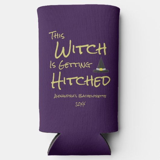 Diese Hexe wird angeheftet Selters Dosenkühler (Vorderseite)