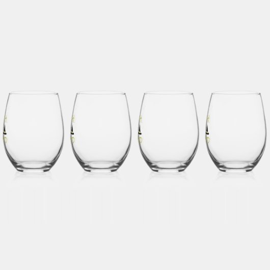 Diese Hexe wird angeheftet Weinglas Ohne Stiel (Links)