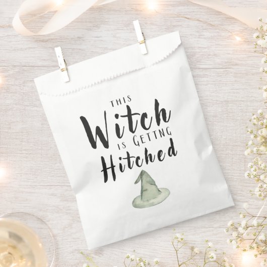 Diese Hexe wird Bridal-Gunst-Taschen erstickt Geschenktütchen (Ausgeschnitten)