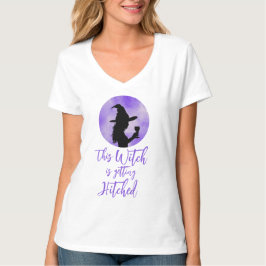 Diese Hexe wird die Bachelorette-Bride Hitched T-Shirt